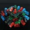 50/100PCS RJ45 Ethernet Cables Module Plug Network Connector RJ-45 Crystal Heads Cat5 Color Cat5e Gold Plated Cable