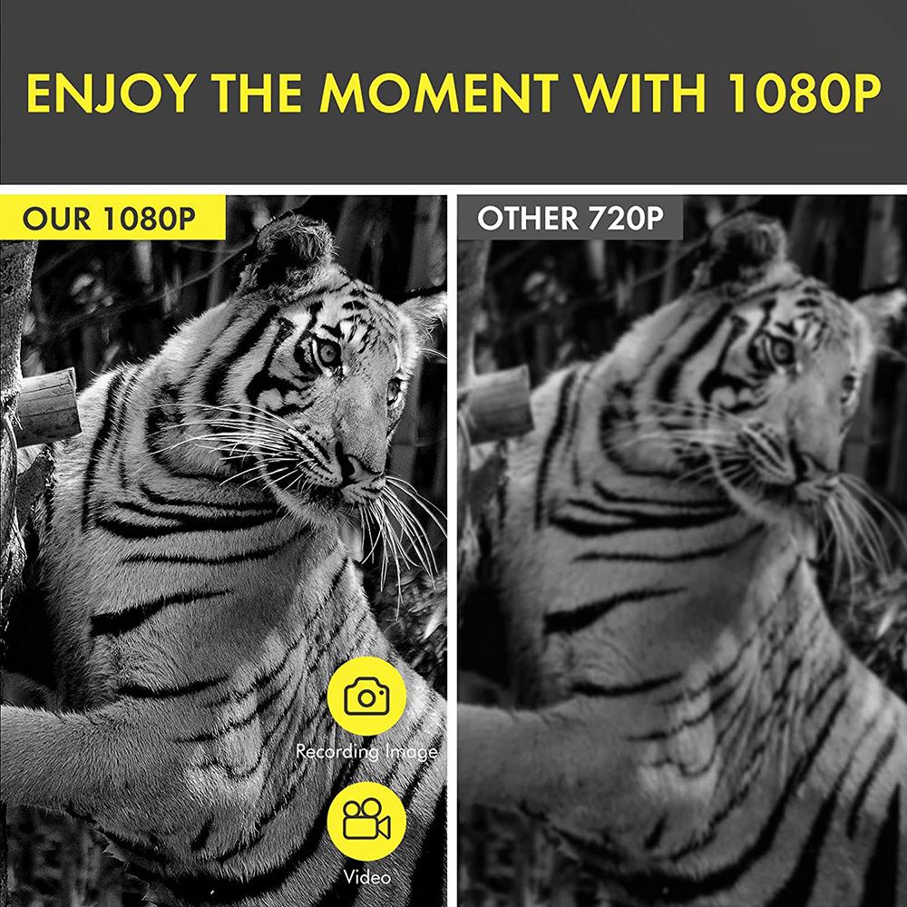 Telescopio Digital HD recargable R7, Zoom 5x, Monocular infrarrojo de 300m, visión nocturna para caza, Camping, grabación de vídeo