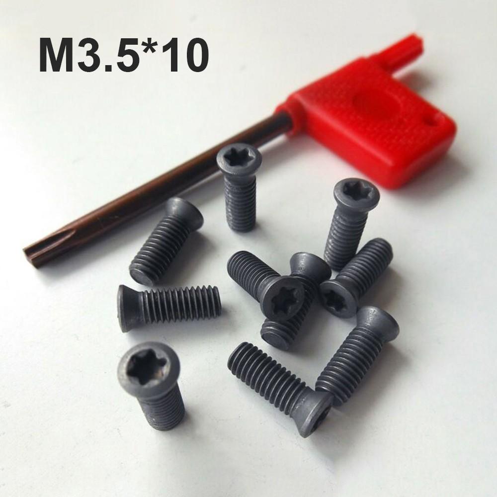 20PCS Insert Torx Screws For Carbide Blade Lathe Tools And Screwdrivers M2 To M5