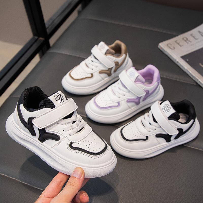 New Fashion All-match Campus White Shoes Children's Comfortable Wear-resistant Sports Casual Shoes