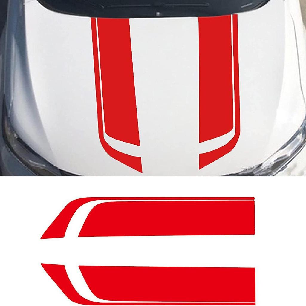 Universal Car Hood and Stripe Decals for All Vehicles