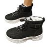 Im Winter 2025 die neuen Samt-verdickten High-Top-Damenstiefel, europäische und amerikanische Übergrößen-Samt-Warm-Baumwollschuhe und Plateaustiefel.