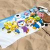 Cartoon Niedlich P-Pororoes-S Pinguin Handtuch Weich Pool Geschenk Für Reise Fitnessstudio Dusche Camping Schnell Trocknend Sport Großes Strandhandtuch
