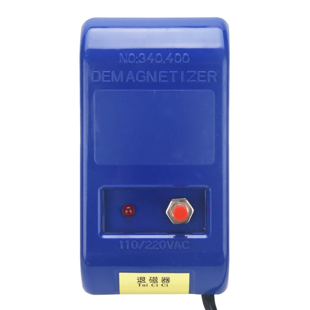Plastic Watch Demagnetizer Blue Degaussing Demagnetizer Watch Maintenance