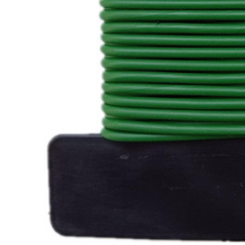 Bindedraht Pflanzenkabelstütze Schnur Kunststoffbeschichteter Eisendraht Werkzeug für Gartenbau 2,8 mm X