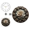 Large 12 Inch Glass Wall Clock Sourced from a Certified Quality-Management Factory