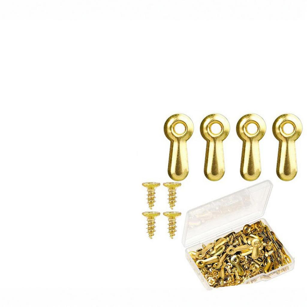 Boxed Frame Rückplatten-Clips – Drehende Metallknöpfe zur Bilderrahmenbefestigung