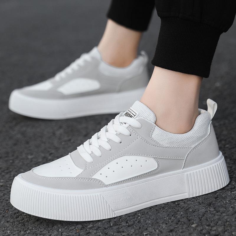 Autumn Panda Color Board Shoes, Low-top Platform Muffin Casual Shoes, High Street Plus Size
