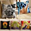 Classic Action Anime HHokuto No Ken Cushion Cover Pillowcase Antidustmite Living Room Sofa Decor Cushion Room