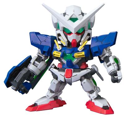 SD Gundam BB Senshi Mobile Suit Gundam 00 Gundam Exia Repair II Plastic Model (BB Senshi) Pre-colored