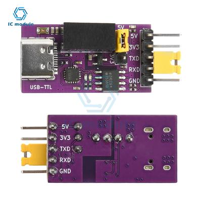 CH343 Isolated USB To TTL DC 3.3V/5V Serial Port Isolated Communication 6Mbps UART Downloader Module Type C Interface