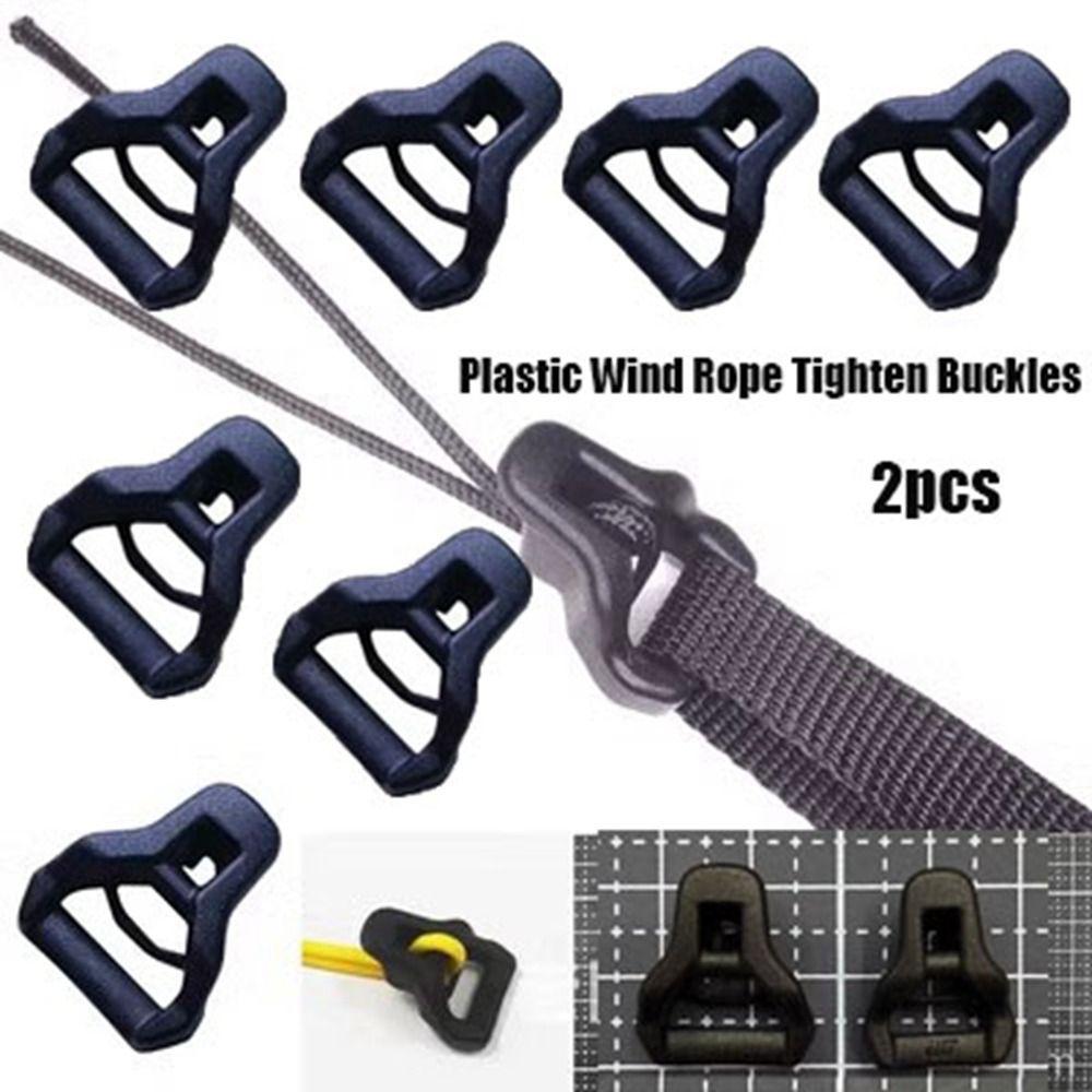 

2 шт. многоцелевые палатки для кемпинга, пластиковая ветровая веревка, пряжка, регулировочная пряжка, уличный инструмент