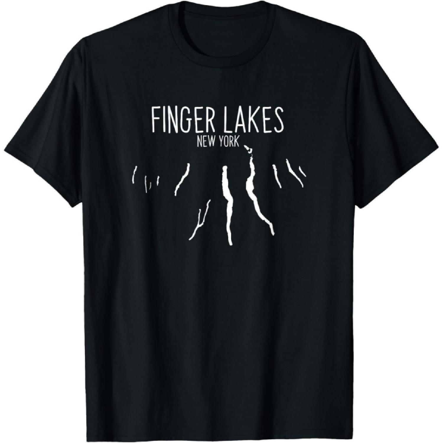 Finger Lakes New York T-Shirt(1) S
