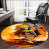 Lando Norris Print Round Rug, Washable Floor Carpet, For Entryway Dorm Laundry Room Office Study, Home Decor Birthday Christmas Gift