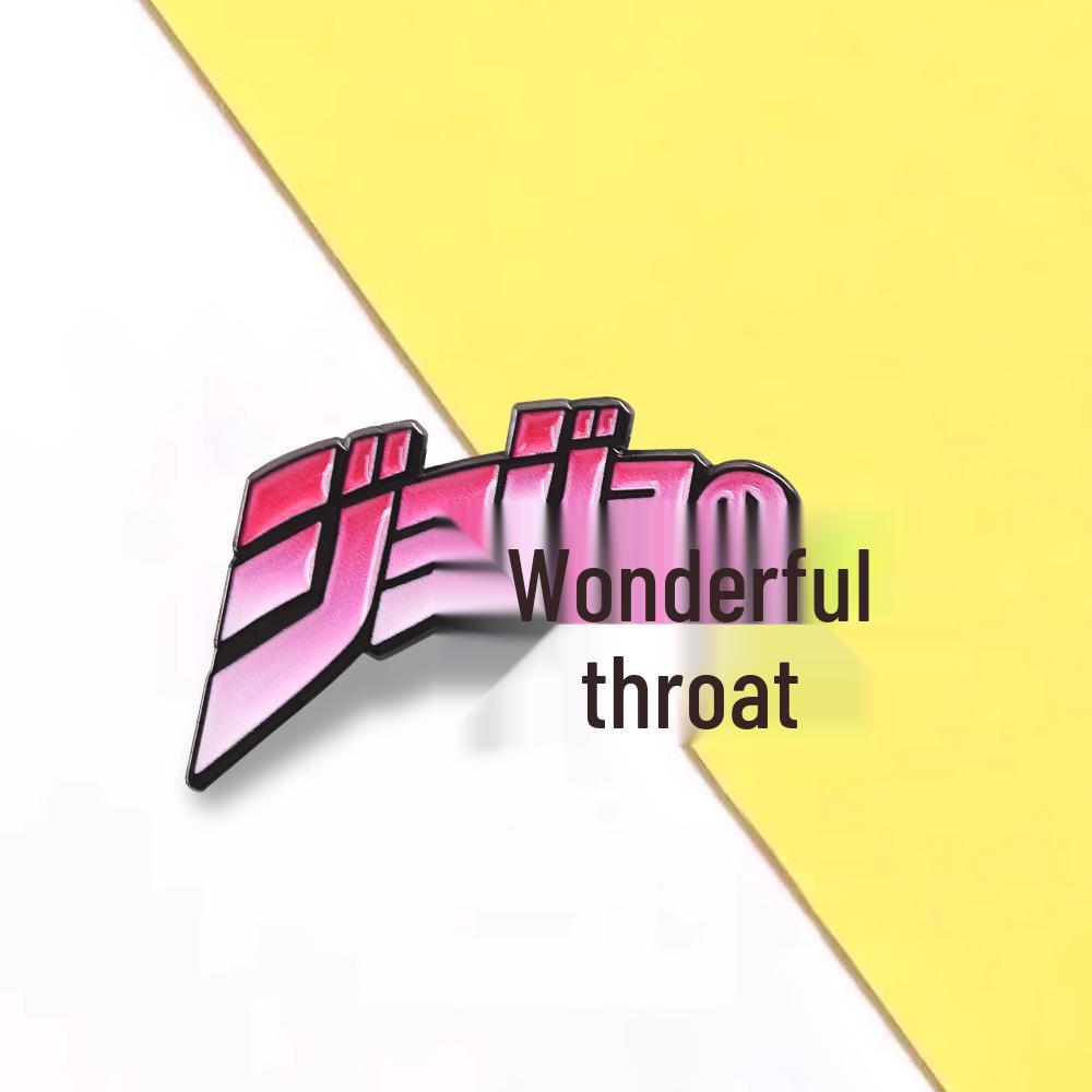 JoJo's Bizarre Adventure 3D Enamel Pin Brooch - Perfect for Backpacks, Hats, or Clothes