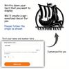 Unique Custom Metal Wall Art Viking Ship Norse Captain Modern Sturdy Home Decor