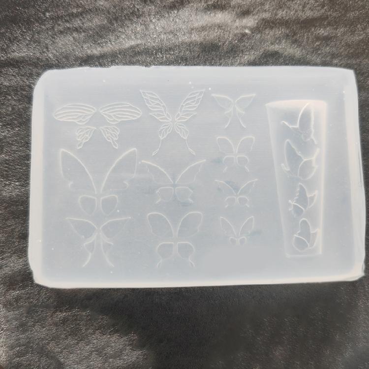 Elegant Bowknot Silicone Mould Set Decoration for Stylish 3D Nail Art Earrings and Necklace Creation Decoration