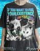 Vintage Opossum Comfort Colors® Tshirt, 90S Bootleg Tees, Feel Your Existence Sweater, Retro Possum Tanktop, Y2K Streetwear Gift