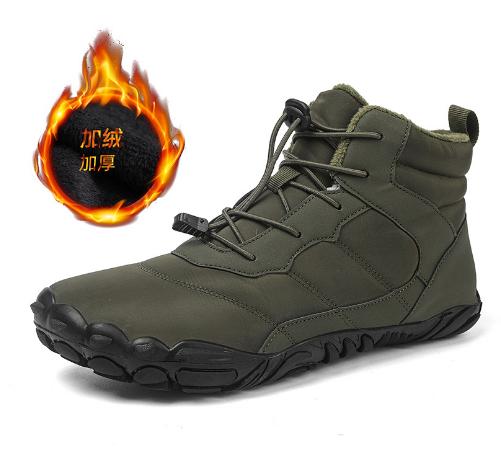 

Новые мужские ботинки Зимние Сохраняющие тепло Ботильоны Зимняя обувь Плюшевые На шнуровке Нескользящие Снежные ботинки Уличные Кроссовки для пары C1234 47