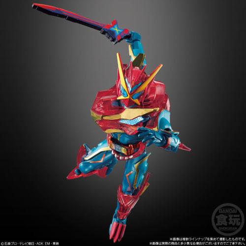 Sodo Kamen Rider Gatchard 4 Feat. Kamen Rider Outsiders (12 pieces) Candy Toy/Chewing Gum (Kamen Rider Gatchard)