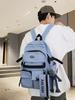 Nylon School Backpack For Teens With Design And Laptop Storage For Campus Use