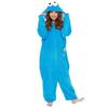 SAZAC Character Fleece Kigurumi Sesame Street Cookie Monster