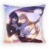 Angels of Death Rachel x Zack Pillow Case Sofa Living Room for Bedroom car Headboard Backrest Cushion Square Cushion Nap Time