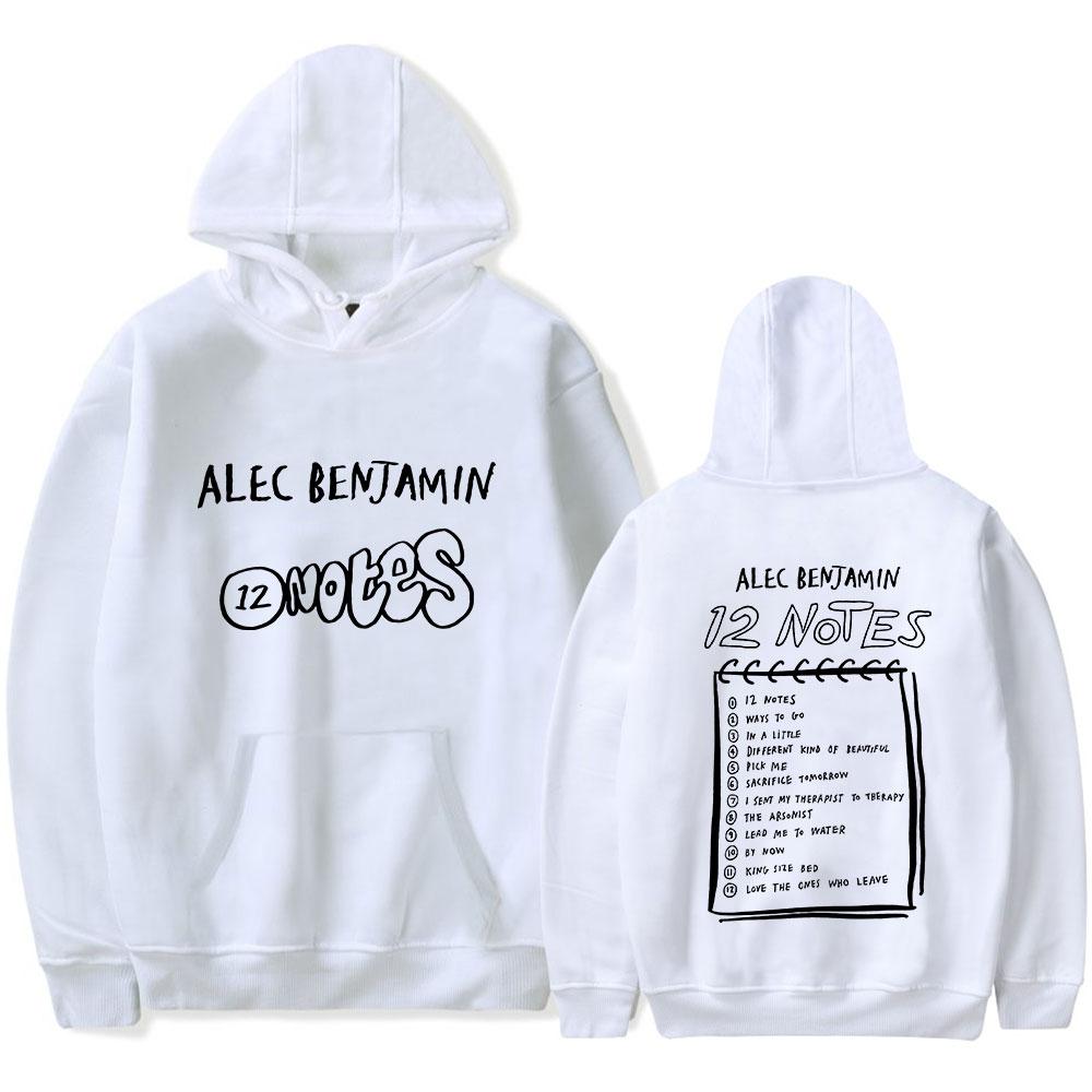 Mens Womens Hoodie Alec Benjamin Hoodies Streetwear Harajuku Casual Letters Printed Hooded Pullover Sweatshirts