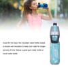 PE Misting Water Bottle Spray Mist Sports Water Bottle Reusable Cooling Drinking Bottle With Double Wall Insulation Carry Loop