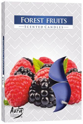 6x Scented Tealight Candles Forest Fruits 6 Pack