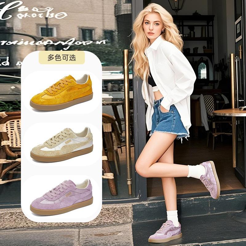 The first layer of cowhide women's shoes autumn platform white shoes women's casual board shoes fashion sports shoes
