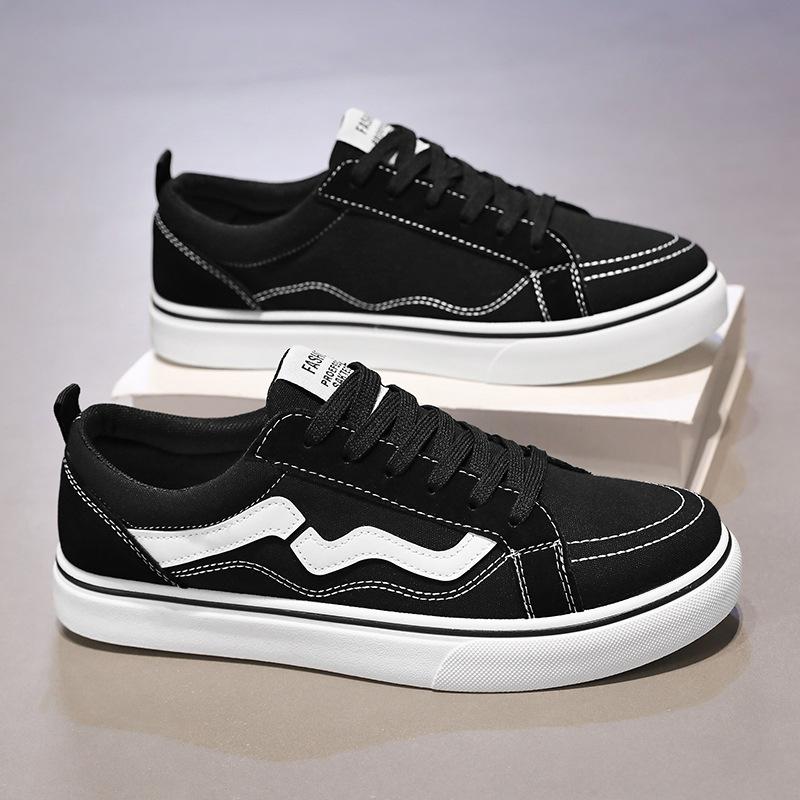 Canvas shoes men's summer men's shoes new casual shoes young and young low-top sports shoes trendy versatile flats