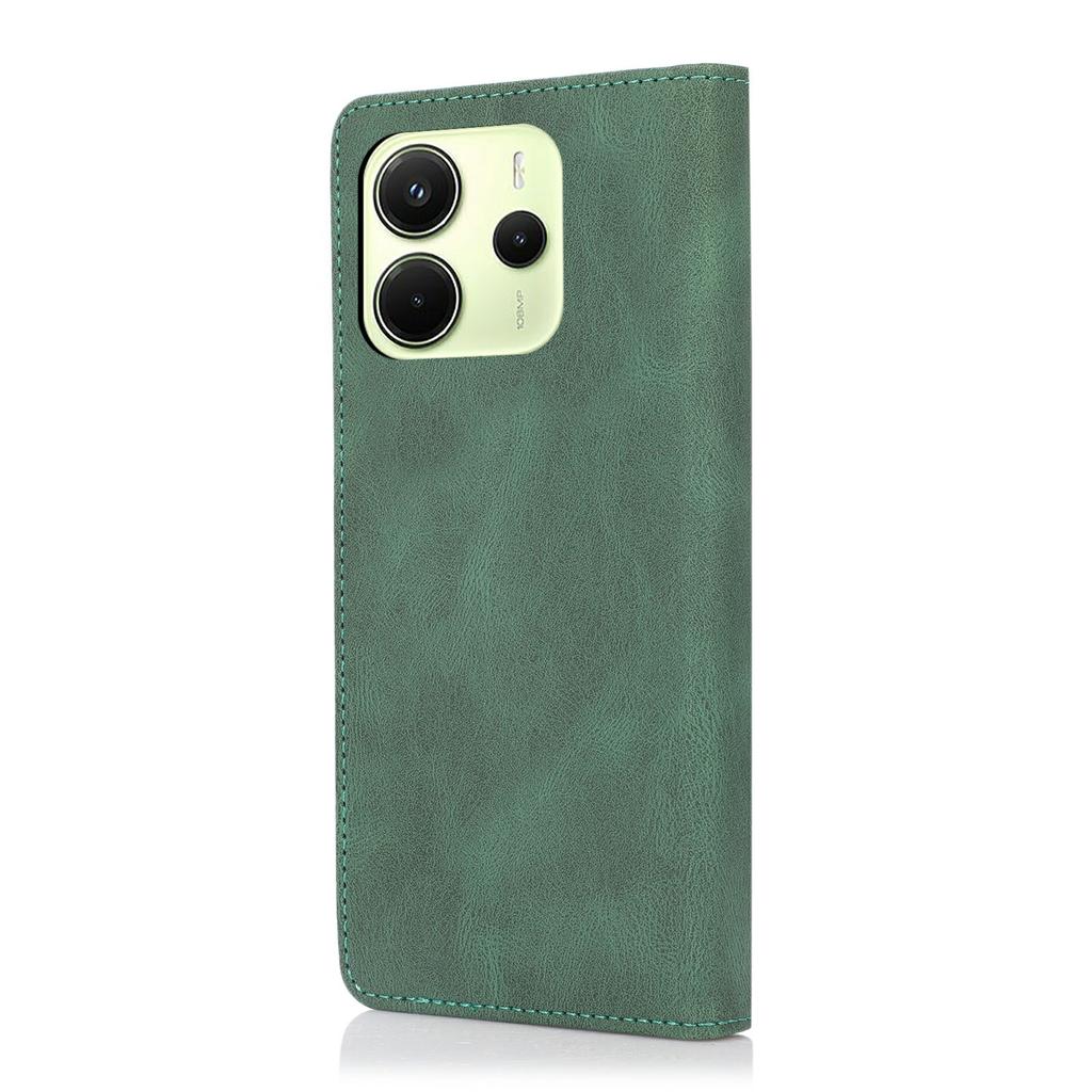For Xiaomi Redmi Note 14 4G (164.84mm) Case Wallet Magnetic Closing Leather Flip Phone Cover