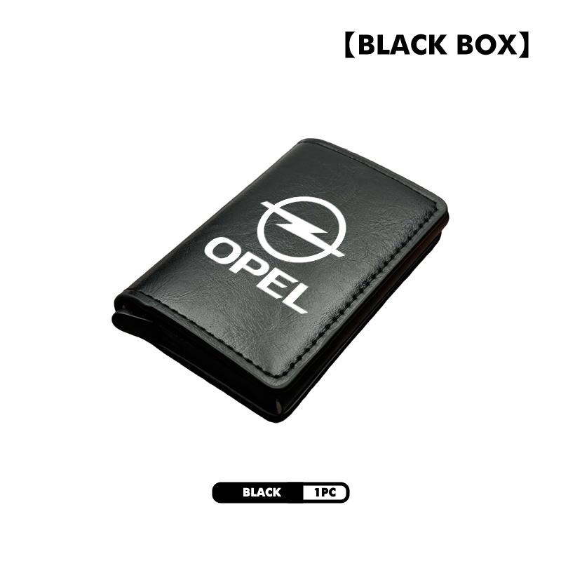 Men Wallet RFID Blocking Credit Card Holder Purse Male Money Bag For Opel Meriva Mokka Grandland Vectra Zafira Vivaro Antara