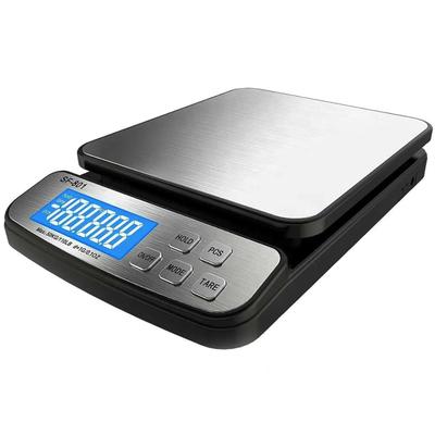 KIYOYO Digital Scale, Maximum 50kg, 1g Increments, 50KG Capacity, Tare Function, Hold Function, Quantity Measurement Function, Auto-Off Function, Suit