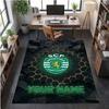 Crystal Velvet Rug Sporting CP Print Custom Name Text Floor Mat Home Decor