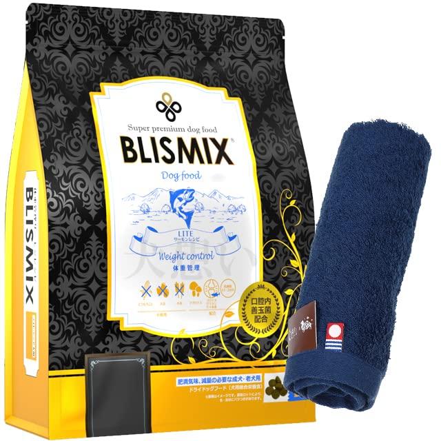 

Bliss Mix LITE Weight Control Small Grains, 3kg [Includes Original Dog-Friendly Imabari Hand Towel] [Navy Towel Color] [Authentic]