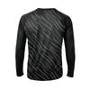 Men's Fashion Printed Raglan Long Sleeve Sports Top