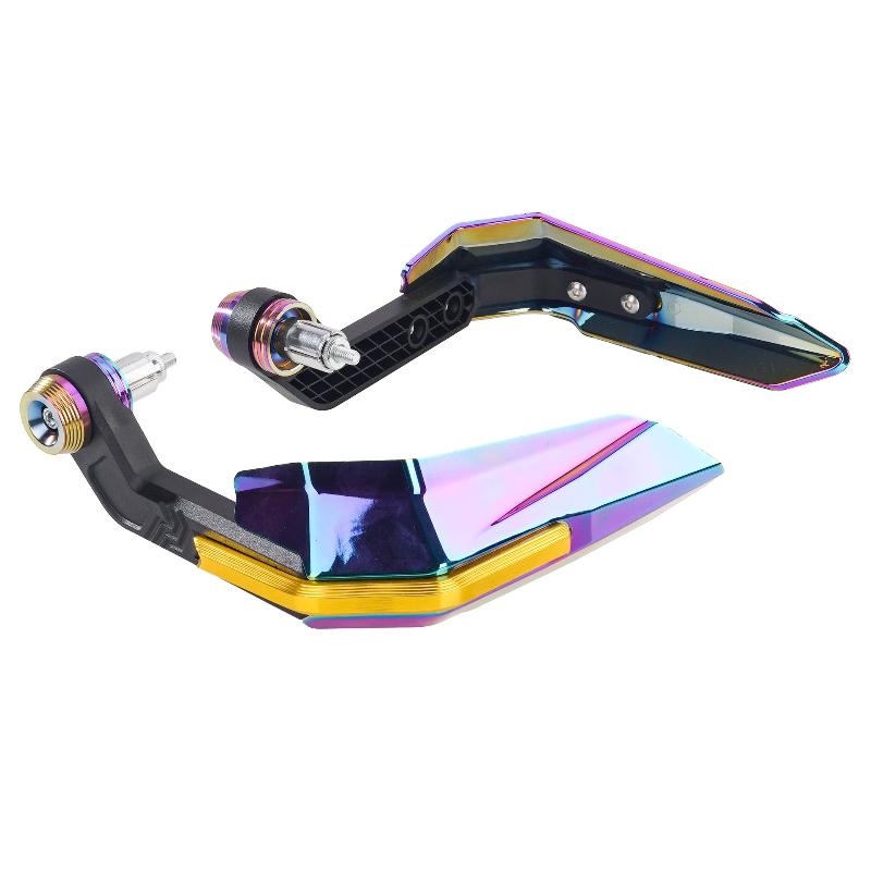 Motorcycle Modification Parts: Snake Skin And Ox Horn Windproof Hand Guards