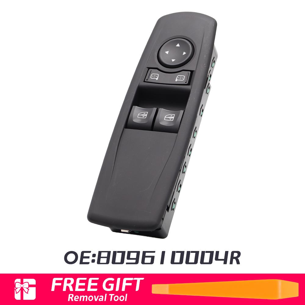 809610004R Dossiler Electric Master Power Window Control Switch Lifter Button for Renault Megane III 2009 Coupe Window Switch