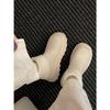Fleece thickened non-slip thick-soled snow boots women's winter wear warm Birkenstock cotton shoes