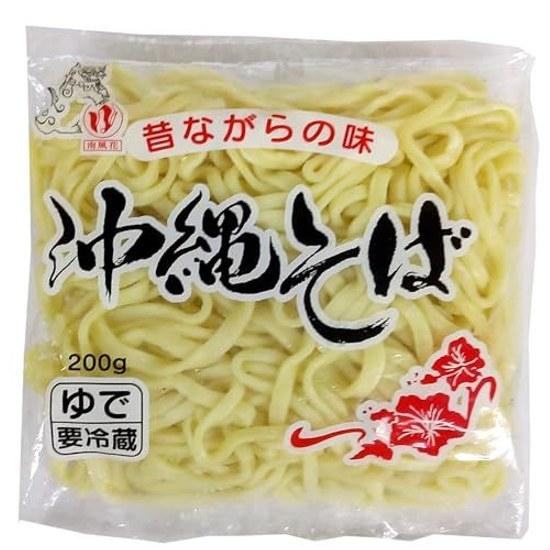 Okinawa Soba 12 servings (authentic fresh boiled noodles used shops) product Manazuru original set without soup