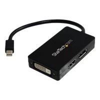 Adaptateur De Voyage Mini DisplayPort Vers DVI / DisplayPort / HDMI - STARTECH.COM - Convertisseur Vidéo 3-en-1