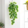70cm Artificial Turtle Leaf Plants Vine Decoration Green Fake Palm Leaf Hanging Rattan Garland Home Wedding Garden Wall Decor