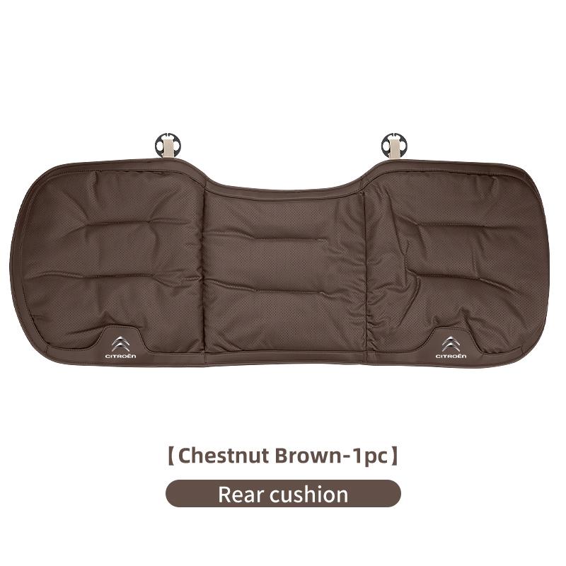 New Luxury Car Velour Leather Cushion Breathable Back Seat Cushion Seat Cover Tools For Citroen C4 C3 C5 C1 C2 VTS Berlingo Cely