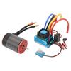 RC Brushless Motor ESC Set Professional Waterproof High Torsion 3650 Brushless Motor 120A ESC Combo Set for RC Car