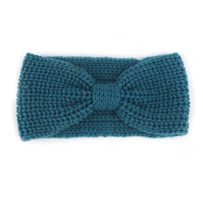 Winter Warmer Ear Knitted Headband Turban For Lady Women Elastic Wool Hairband Wide Stretch Headwear Headwrap Hair Accessories