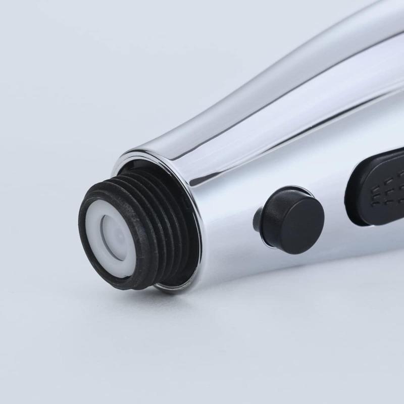 Bathroom Basin Sink Tap Replacement Kitchen Pull Out Faucet Sprayer Nozzle Sprayer ABS Durable Water Saving Shower Spray Head