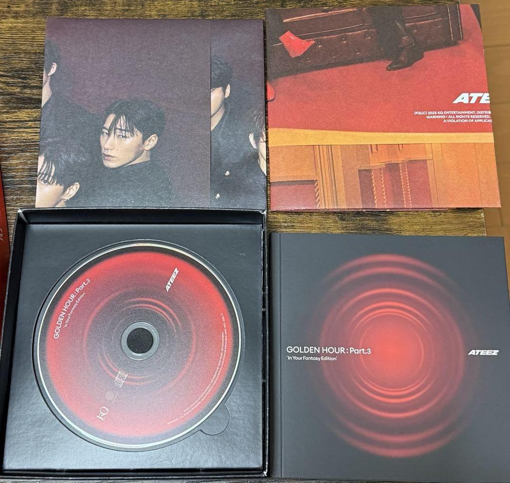 [USED] ATEEZ Yeosang In Your Fantasy US Edition with Trading Card