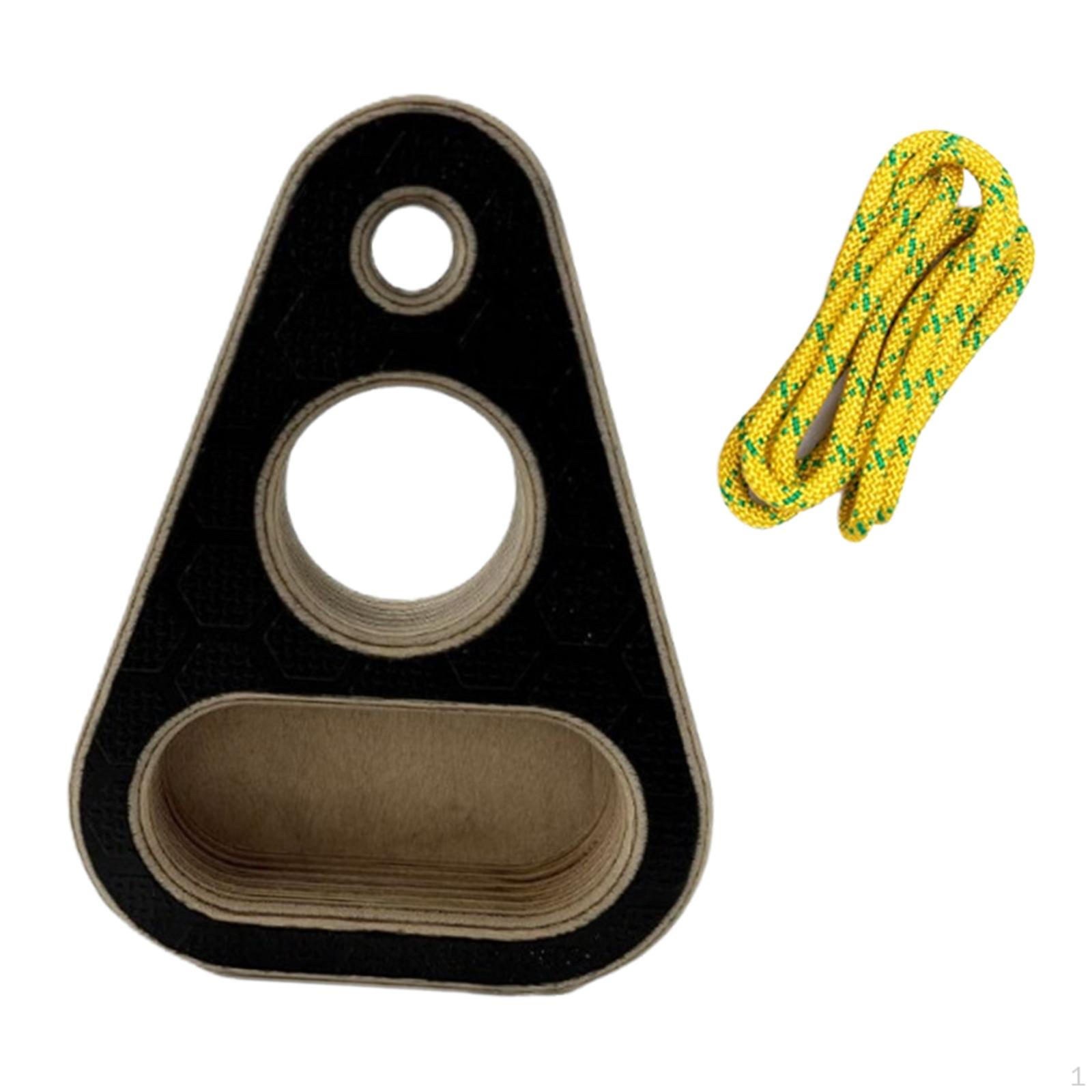 

Climbing Hangboard Finger Strengthening Portable Workout Indoor Wooden Hanging Board